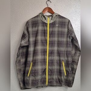 Nike Phenom Vapor Plaid Women's Running Jacket  Size XL